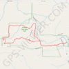 Wildcat Den State Park Loop Trail in Iowa trail, distance, elevation, map, profile, GPS track