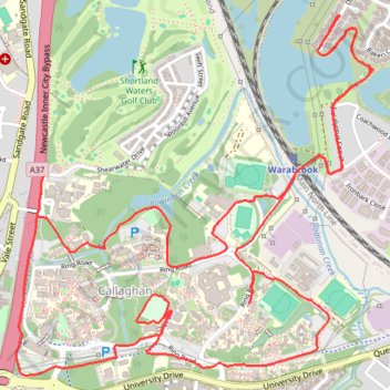 Callaghan loop trail, distance, elevation, map, profile, GPS track