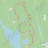 Coon Lake - Centennial Ridges Trail trail, distance, elevation, map, profile, GPS track