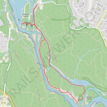 Great Falls Overlook, Billy Goat Trail, and Chesapeak and Ohio Canal Trail Loop trail, distance, elevation, map, profile, GPS track