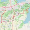 Capital Springs Recreation Area trail, distance, elevation, map, profile, GPS track