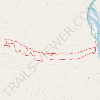 Antler trail trail, distance, elevation, map, profile, GPS track
