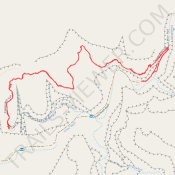 Cassidy Arch Trail in Capitol Reef National Park trail, distance, elevation, map, profile, GPS track