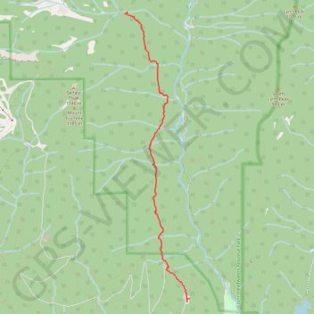 Cedar Tree Trail - Kennedy Falls trail, distance, elevation, map, profile, GPS track