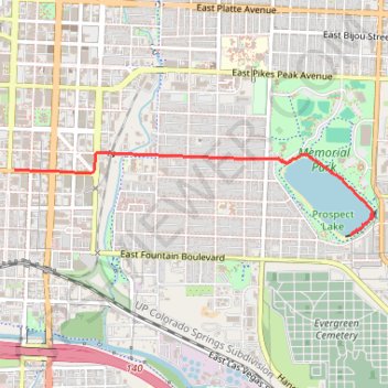 Memorial Park trail, distance, elevation, map, profile, GPS track