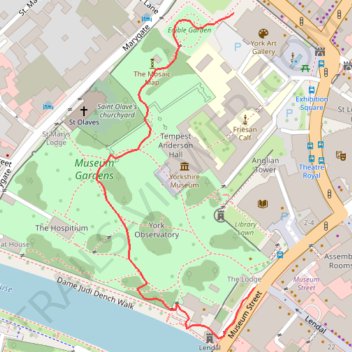 Tracked with OSMTracker for Android™ trail, distance, elevation, map, profile, GPS track