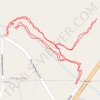 Bonus Bounce to Fairy Falls 🧚 trail, distance, elevation, map, profile, GPS track