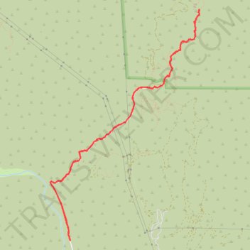 Black Star Canyon Falls trail, distance, elevation, map, profile, GPS track