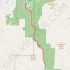 Auburn State Recreation Area trail, distance, elevation, map, profile, GPS track