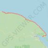 Madeleine - Gaspé trail, distance, elevation, map, profile, GPS track