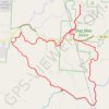 Cumberland Valley Loop Trail trail, distance, elevation, map, profile, GPS track