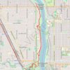 Winchell trail, Minneapolis, MN trail, distance, elevation, map, profile, GPS track