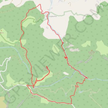 Krčmar - Reka - PEJAR 906m - KULINA 844m - Krčmar (12.09.202... trail, distance, elevation, map, profile, GPS track