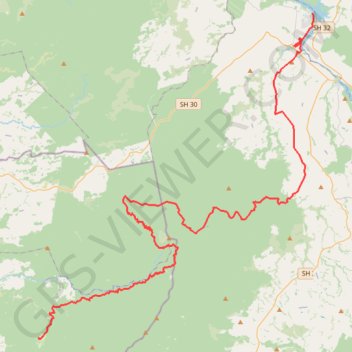 Mangakino - Piropiro trail, distance, elevation, map, profile, GPS track