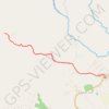 Tibag Waterfalls trail, distance, elevation, map, profile, GPS track