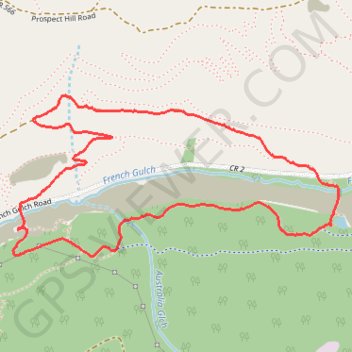 Reiling Dredge Loop via B&B Mine Trail and Minnie Mine Trail trail, distance, elevation, map, profile, GPS track