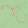 Crab Flats Family Campground trail, distance, elevation, map, profile, GPS track