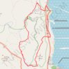 Ein Bokek trail, distance, elevation, map, profile, GPS track