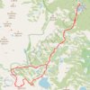 Dzangal trail, distance, elevation, map, profile, GPS track