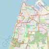 Bunbury MTB ride trail, distance, elevation, map, profile, GPS track