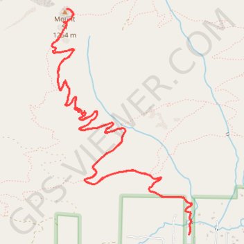 Mount Si trail, distance, elevation, map, profile, GPS track