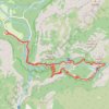 Nevada Fall Loop trail, distance, elevation, map, profile, GPS track