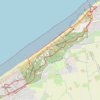 Duinbossen_dehaan trail, distance, elevation, map, profile, GPS track