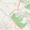 Hike near Lucas Valley trail, distance, elevation, map, profile, GPS track