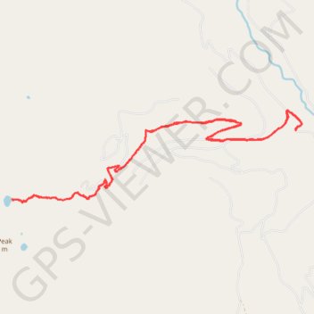 Afternoon hike at Fault Lake trail, distance, elevation, map, profile, GPS track