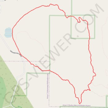 White Lake Grasslands Protected Area trail, distance, elevation, map, profile, GPS track
