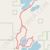 Roselake1 trail, distance, elevation, map, profile, GPS track