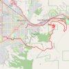 University Mountain Trail trail, distance, elevation, map, profile, GPS track