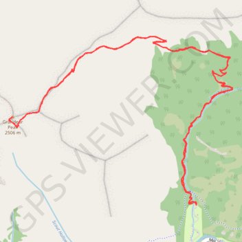 Grandeur Peak Trail in Uinta-Wasatch-Cache National Forest trail, distance, elevation, map, profile, GPS track