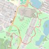 Byrd Park trail, distance, elevation, map, profile, GPS track