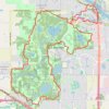 Champlin Cycling trail, distance, elevation, map, profile, GPS track