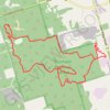 Durham Regional Forest Loop trail, distance, elevation, map, profile, GPS track