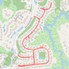20250725 trail, distance, elevation, map, profile, GPS track