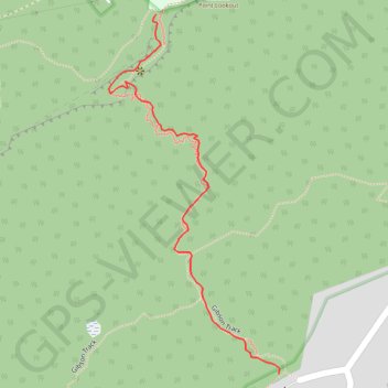 Sublime Point Lookout trail, distance, elevation, map, profile, GPS track