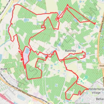 96 Winery - Somerbosch 50Km Loop trail, distance, elevation, map, profile, GPS track