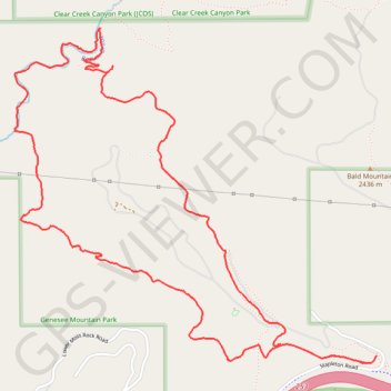 Beaver Brook Loop trail, distance, elevation, map, profile, GPS track