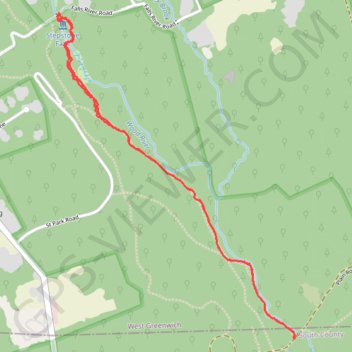 Stepstone Falls via Tanner Washout, Ben Utter Trail and River Trail in Arcadia Management Area trail, distance, elevation, map, profile, GPS track
