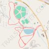 Tarboro Indian Lake Park Loop Hike trail, distance, elevation, map, profile, GPS track