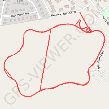 Taylor Farm Loop trail and approach paths trail, distance, elevation, map, profile, GPS track