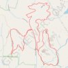 Dupont Forest MTB Loops trail, distance, elevation, map, profile, GPS track