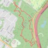Tenafly Nature Center trails loop trail, distance, elevation, map, profile, GPS track