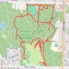 Trail Running trail, distance, elevation, map, profile, GPS track