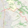 Mission Peak trail, distance, elevation, map, profile, GPS track