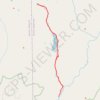 Lake Creek Down trail, distance, elevation, map, profile, GPS track