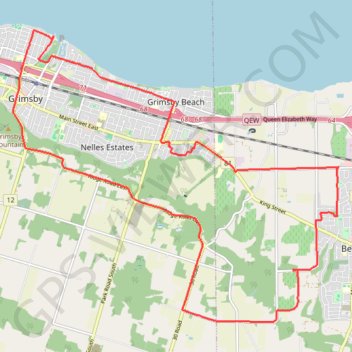 Bike ride losely along greenbelt trail trail, distance, elevation, map, profile, GPS track
