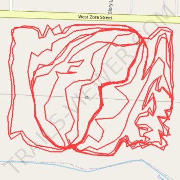Momentum Bike Park - Zora Side trail, distance, elevation, map, profile, GPS track